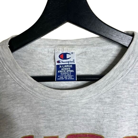 Vintage 90s Champion Atlanta 1994 Olympics T Shirt XL - Picture 5 of 5